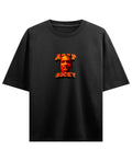 Black Oversized T-shirt Front Design