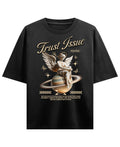 Black Oversized T-shirt Front Design